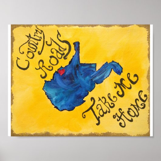 ウェストバージニアにハート ポスター (正面)