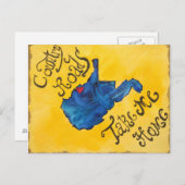 ウェストバージニアにハート ポストカード (正面/裏面)