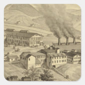 ウェストバージニアのセントラルガラス会社の作品 スクエアシール (正面)