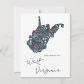 ウェストバージニアのハグとキス シーズンカード (正面)