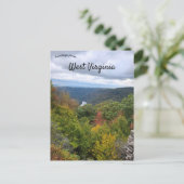 ウェストバージニアの秋 ポストカード (スタンド正面)