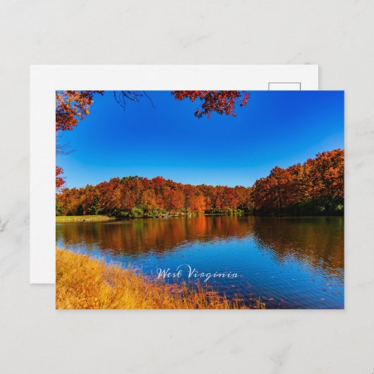 ウェストバージニアの風景写真 ポストカード (正面/裏面)