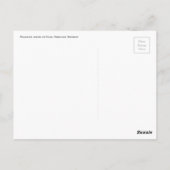 ウェストバージニアはがき ポストカード (裏面)