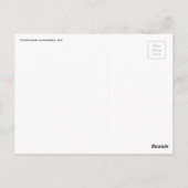 ウェストバージニアはがき ポストカード (裏面)