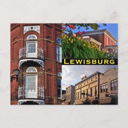 ウェストバージニアはがき ポストカード (正面)