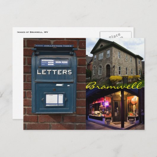 ウェストバージニアはがき ポストカード (正面/裏面)