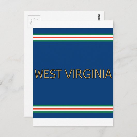 ウェストバージニアはがき ポストカード (正面/裏面)