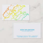 ウェストバージニアぼやけチル 名刺 (正面/裏面)