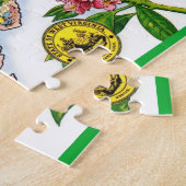 ウェストバージニアカラフルマップパズル ジグソーパズル (側面)