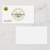 ウェストバージニアシ素晴らしール 名刺 (正面/裏面)