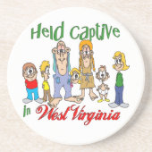 ウェストバージニアトレーラおもしろいーパークサンドストーンコースター コースター (正面)