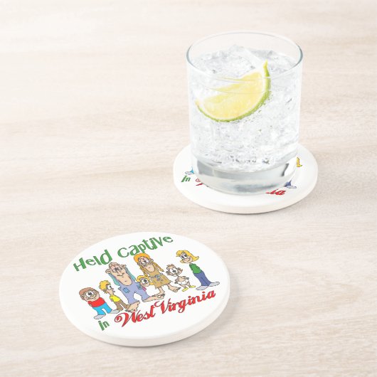 ウェストバージニアトレーラおもしろいーパークサンドストーンコースター コースター (側面)