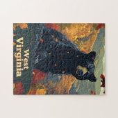 ウェストバージニアブラックベア ジグソーパズル (横)