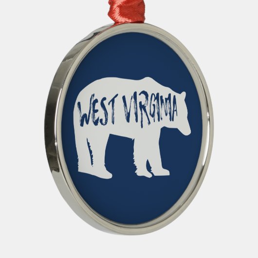 ウェストバージニアベア メタルオーナメント (右)