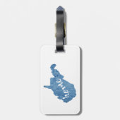 ウェストバージニアホームウッドグレイン ラゲッジタグ (裏面縦)