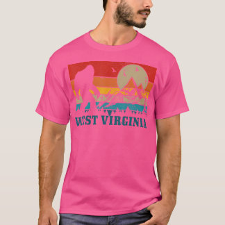 ウェストバージニアワシントンビッグフットヴィンテージマウンテン Tシャツ