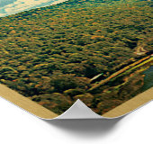 ウェストバージニアヴィンテージ旅行ポスターホークスネスト ポスター (角)