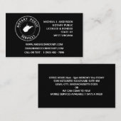 ウェストバージニア公証人公共サービス 名刺 (正面/裏面)