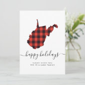 ウェストバージニア州からの祝日祝日祝日暖かい願い (スタンド正面)