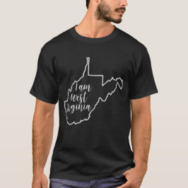 ウェストバージニア州だぜ メンズTシャツ Tシャツ