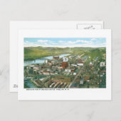 ウェストバージニア州のビジネス・セクション ポストカード (正面/裏面)