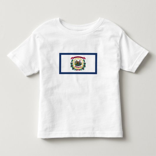 ウェストバージニア州の旗 トドラーTシャツ (正面)