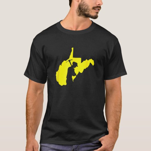 ウェストバージニア州の炭鉱夫 Tシャツ (正面)