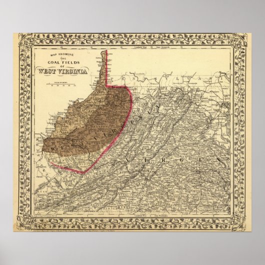 ウェストバージニア州の炭鉱 ポスター (正面)