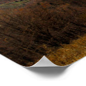 ウェストバージニア州の秋のドイツ渓谷 ポスター (角)