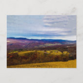 ウェストバージニア州の秋のドイツ渓谷 ポストカード (正面)