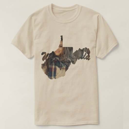 ウェストバージニア州のTシャツの写真州 Tシャツ (デザイン正面)