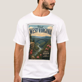 ウェストバージニア州への旅 ヴィンテージ Tシャツ