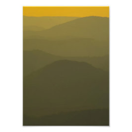 ウェストバージニア州アレガニーに沈む フォトプリント           