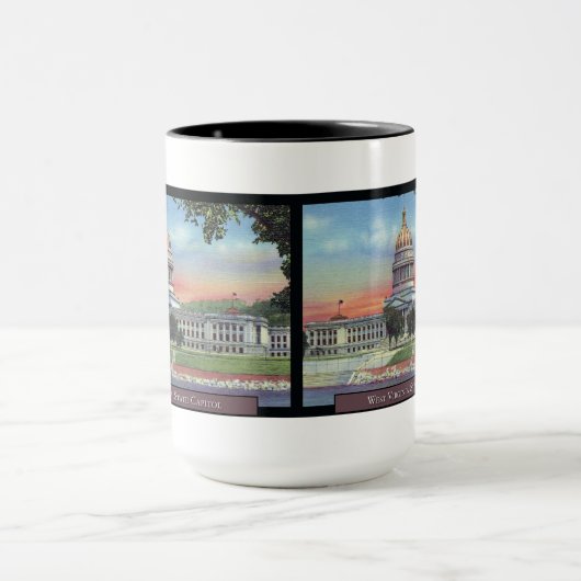 ウェストバージニア州キャピトルマグ マグカップ (中央)