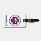 ウェストバージニア州パーソナライズされたラゲッジタグ ラゲッジタグ (正面横)