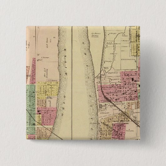 ウェストバージニア州マウンズビル 缶バッジ (正面)