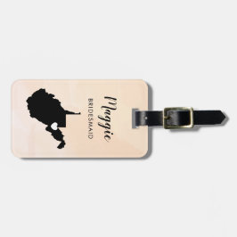 ウェストバージニア州マップ ラゲッジタグ、ウェディングパーティー ラゲッジタグ