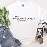 ウェストバージニア州女子Tシャツ Tシャツ<br><div class="desc">毎日新しいデザインを追加！</div>