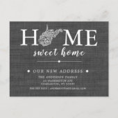 ウェストバージニア州引っ越しアナウンスポストカード 案内ポストカード (正面)