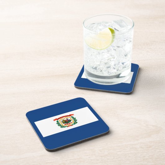 ウェストバージニア州旗デザイン コースター (右側)