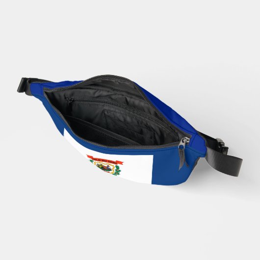 ウェストバージニア州旗デザイン ファニーパック (見開き)