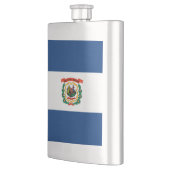 ウェストバージニア州旗デザイン フラスク (左)