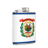 ウェストバージニア州旗デザイン フラスク (右)