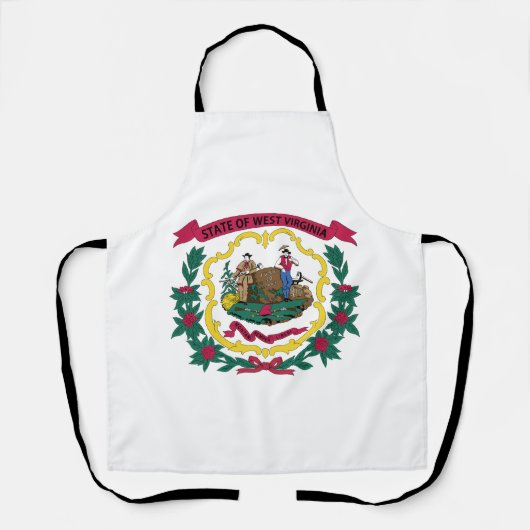 ウェストバージニア州旗 エプロン (正面)