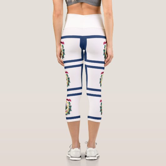 ウェストバージニア州旗 カプリレギンス (裏面)