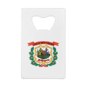 ウェストバージニア州旗 クレジットカード栓抜き (裏面)