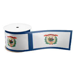 ウェストバージニア州旗 サテンリボン