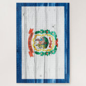 ウェストバージニア州旗 ジグソーパズル (縦)