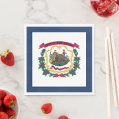 ウェストバージニア州旗 スタンダードランチョンナプキン (インサイチュ)