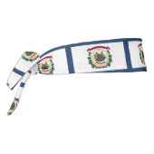 ウェストバージニア州旗 タイヘッドバンド (回転270)